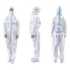 Costume personnel blanc d'une seule pièce d'équipement de protection de PPE de niveau 4 fournisseur