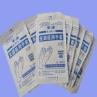 Les gants jetables médicaux stériles bleus saupoudrent libre en ligne fournisseur