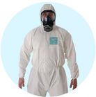 Type blanc médical jetable 5 corps de vêtements de protection de costume de combinaison plein fournisseur