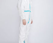 Catégorie médicale de long de douille de PPE habillement chimique jetable de costume fournisseur