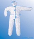 Costume acide protecteur de Chem de Biohazard médical de vêtements de protection bio avec le capot fournisseur