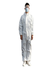 Blanc respirable de PPE de Bunny Type de combinaisons chimiques jetables de protection de la maladie fournisseur