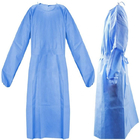 Robe renforcée chirurgicale non tissée réutilisable de PPE de polyester non stérile fournisseur