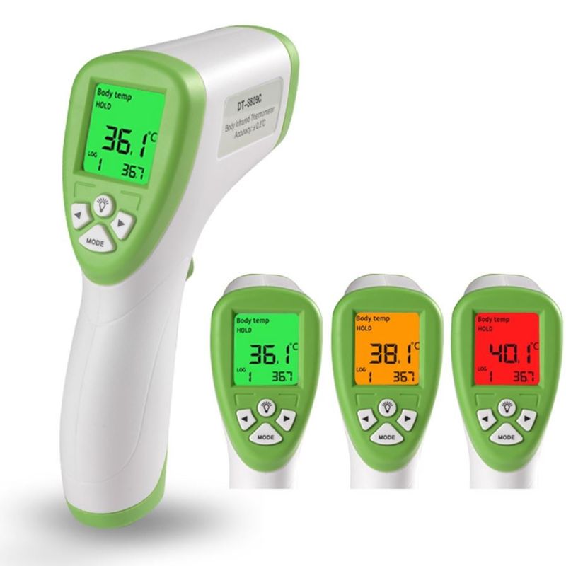 Thermomètre numérique sans contact précis évalué de contact de dessus non fournisseur
