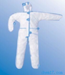 Costume acide protecteur de Chem de Biohazard médical de vêtements de protection bio avec le capot fournisseur
