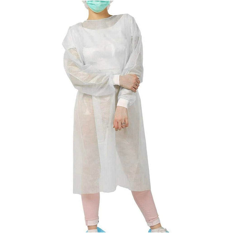 Robes médicales réutilisables de précaution de PPE de protection avec de longues douilles fournisseur