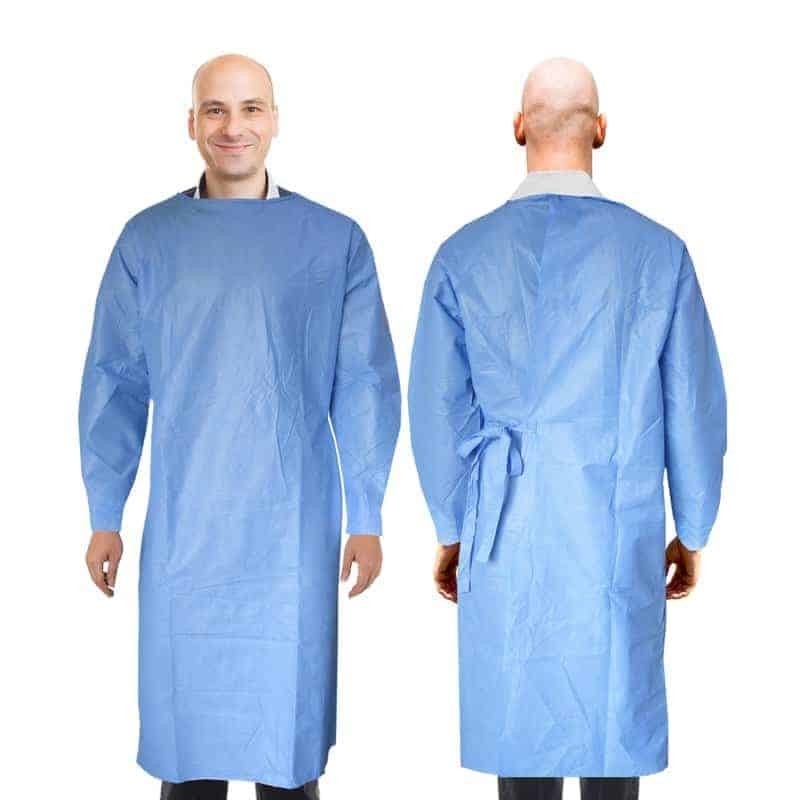 Robes protectrices de barrière d'isolement d'hôpital de Sms pour des infirmières fournisseur