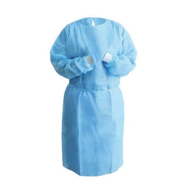 Robes mettantes de sécurité protectrice jetable et ôtantes imperméables d'isolement fournisseur