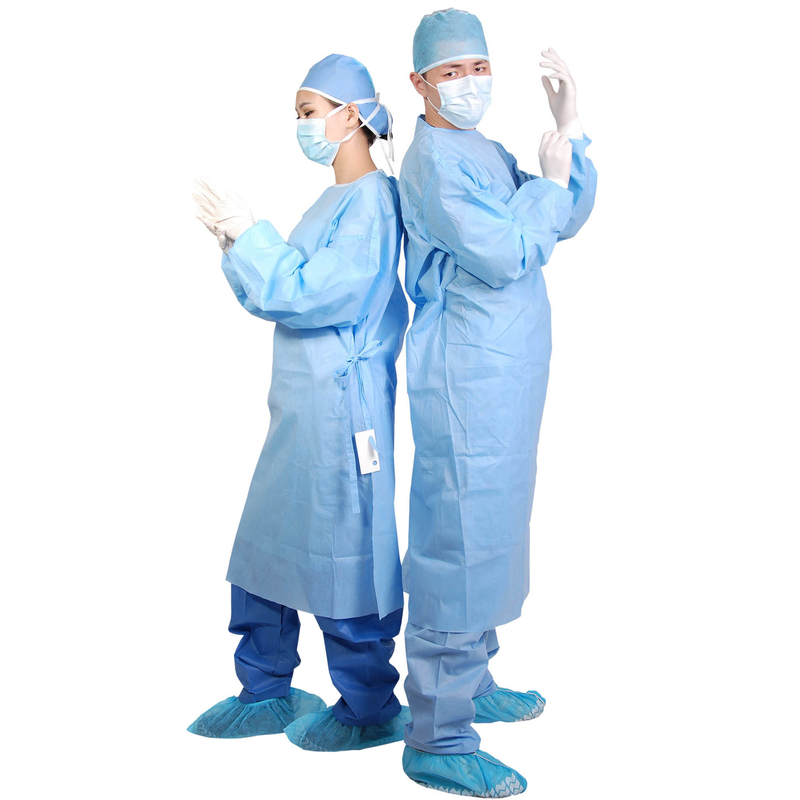 La robe patiente chirurgicale stérile à usage unique médicale de FDA a non renforcé fournisseur