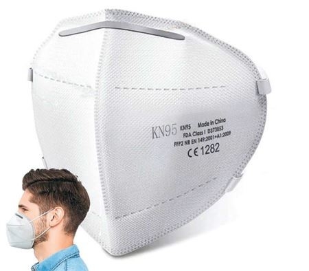 Couverture non tissée jetable médicale de bouche de masque protecteur de Kn95 Earloop fournisseur
