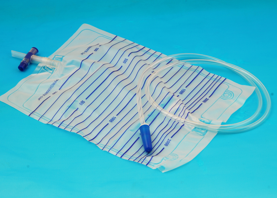 Cathéter urinaire de préservatif laissé dans un organe avec le sac d'urine de jambe fournisseur